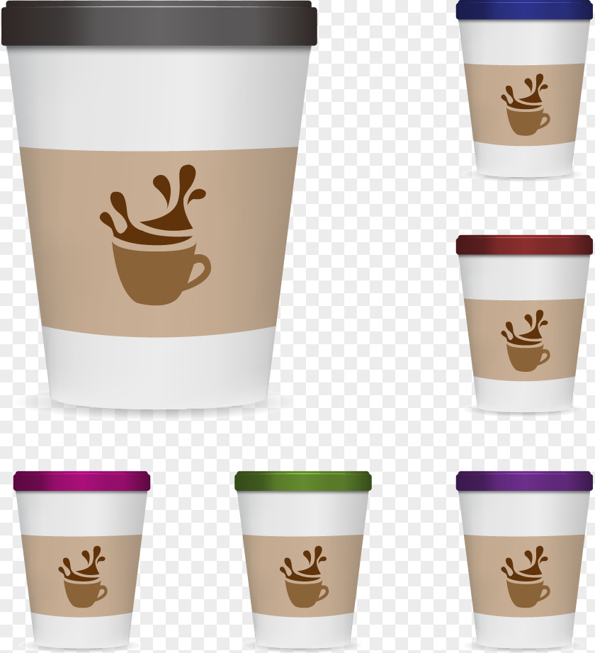 Vector Cup Coffee PNG