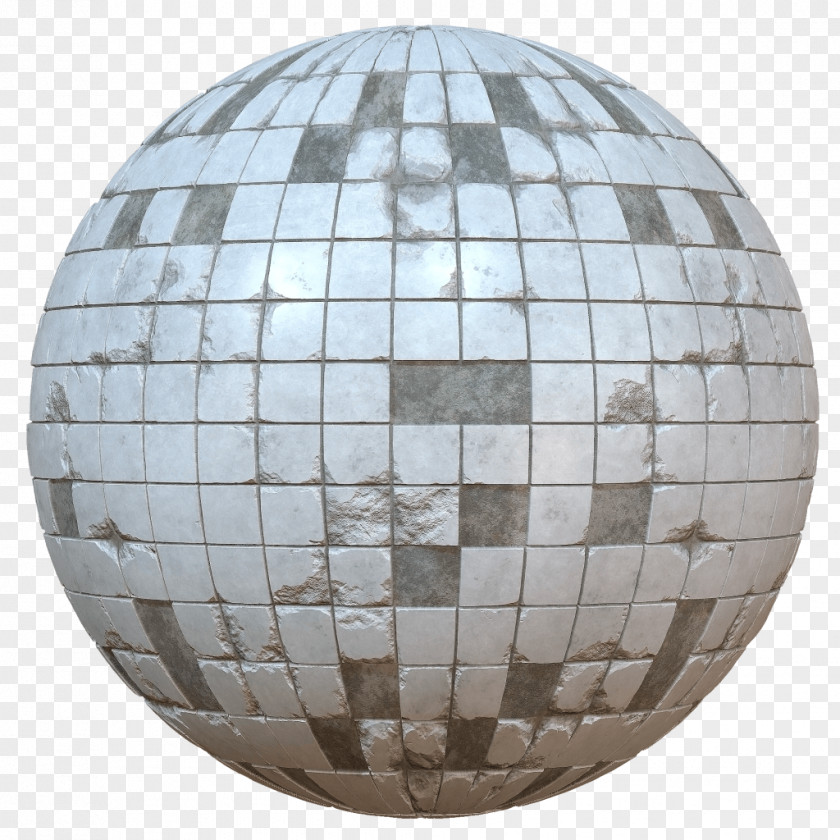 Broken Brick Sphere PNG