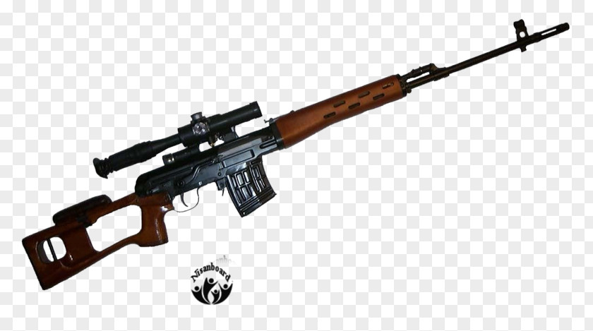 Dragunov (SVD-63) Sniper Rifle SVDK PNG sniper rifle SVDK, clipart PNG