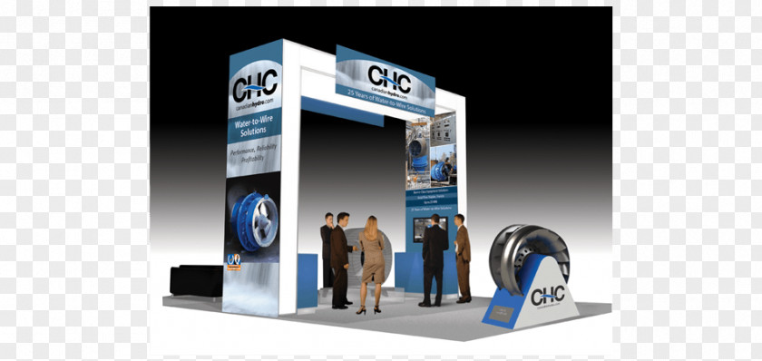 Exhibition Booth Design Graphic Island PNG
