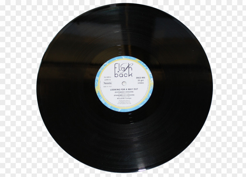 Flashback Phonograph Record LP PNG