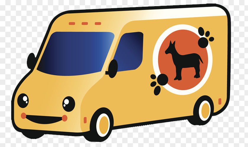 Pet Car Vans Illustration PNG