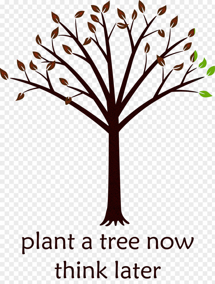 Plant A Tree Now Arbor Day PNG