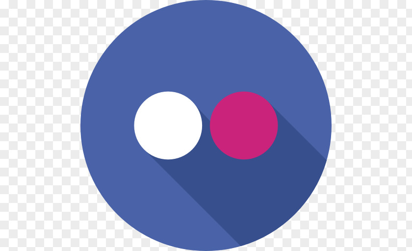 Social Media Flickr Logo PNG