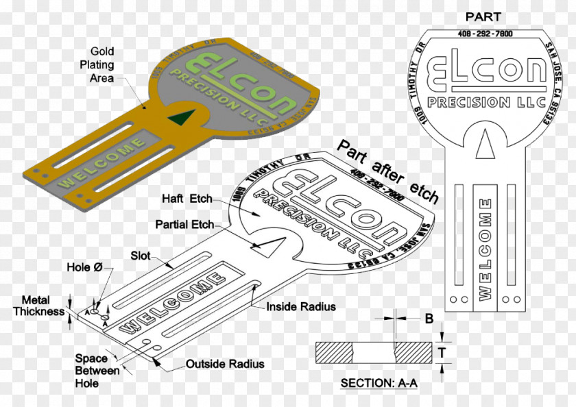 Some Assembly Required Photochemical Machining Elcon Precision LLC Metal PNG