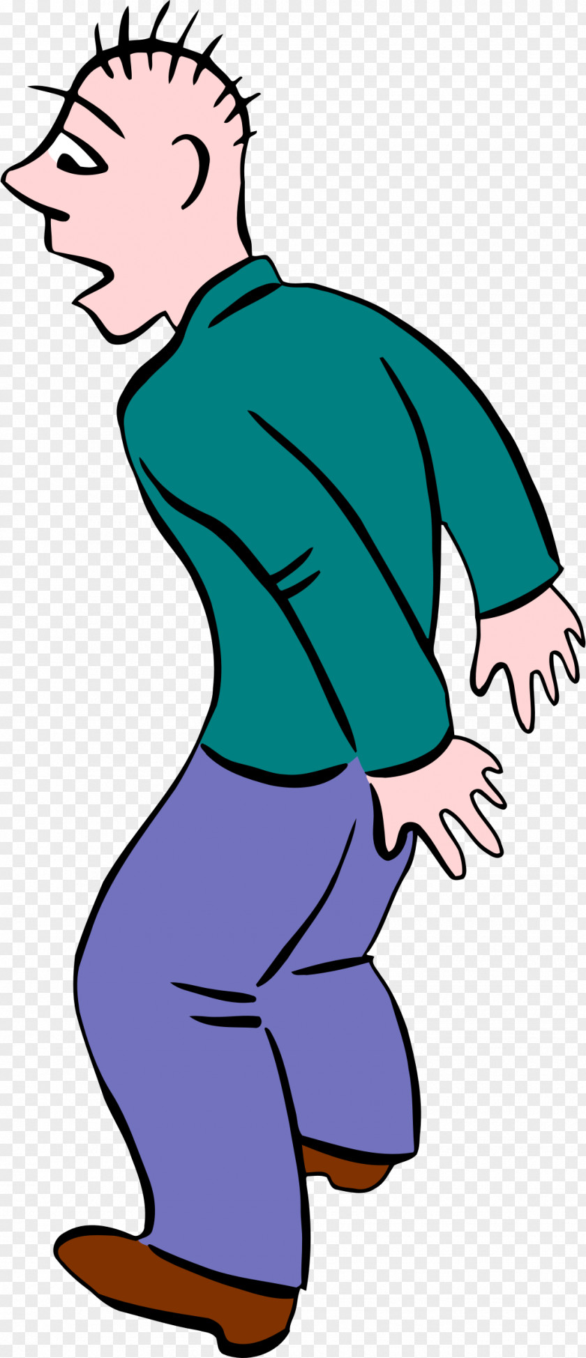 Surprise Man Clip Art PNG