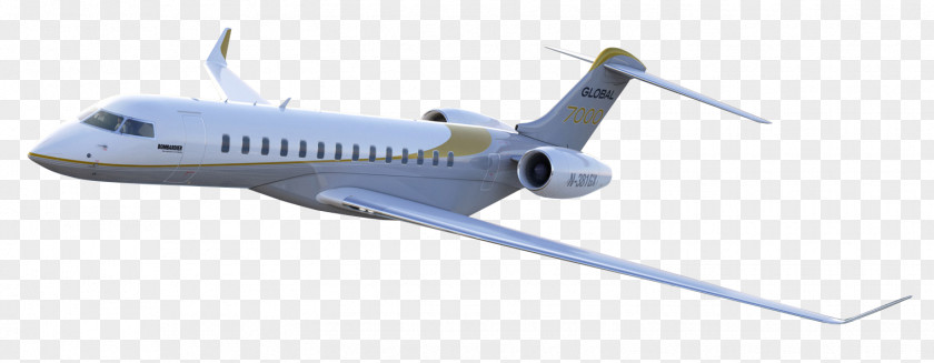 Aircraft Bombardier Global Express Jet Airliner Business PNG