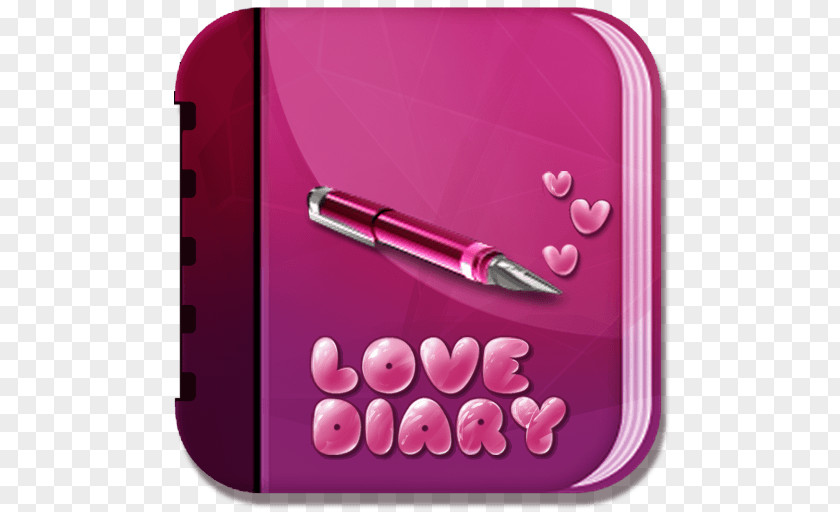 Android Love Diary App Store PNG