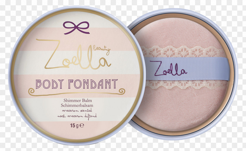 Bauty Zoella Beauty Body Fondant Shimmer Balm Cream Icing Fishpond Limited Cosmetics PNG
