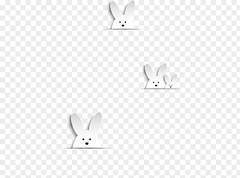 Cute Cartoon Bunny Paper Rabbit Hare Rat Cat PNG