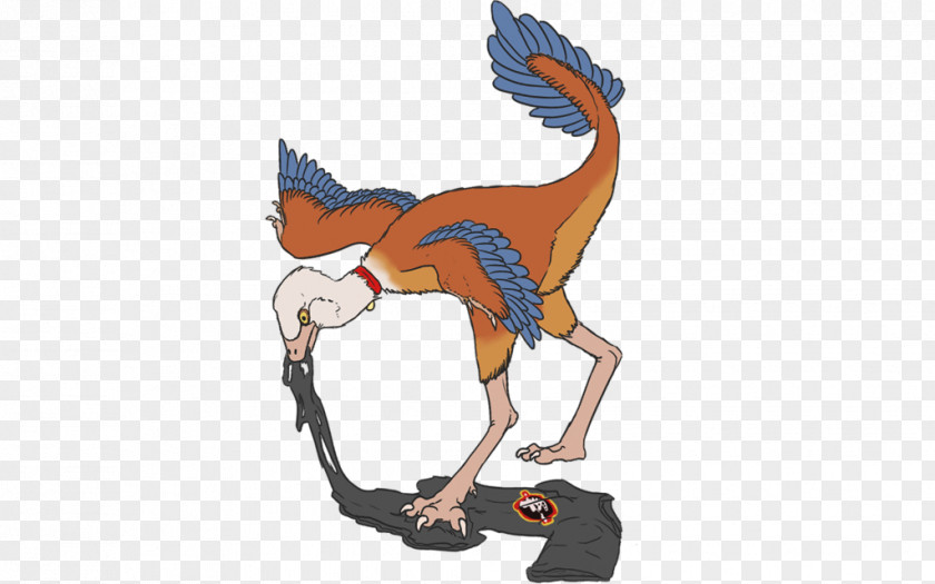 Eating Chicken Canidae Velociraptor Dog Cartoon PNG