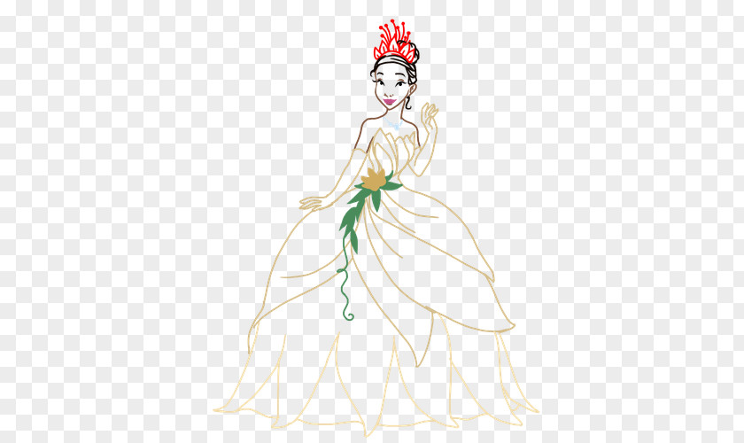 Princess And Frog Gown Fairy Clip Art PNG