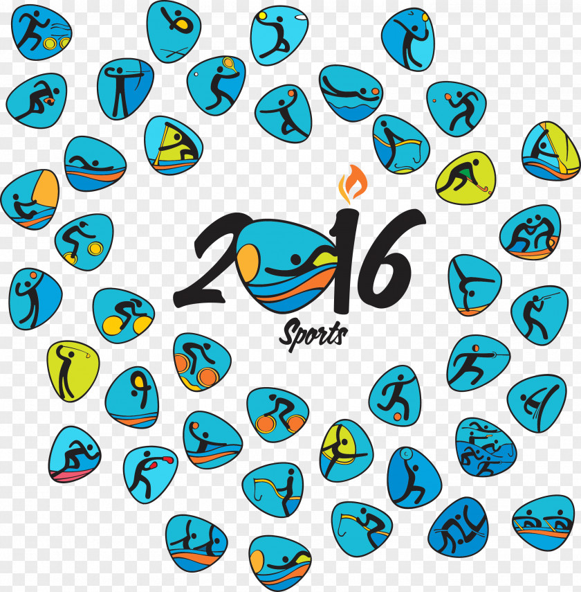 Rio 2016 Olympic Icon Summer Olympics Paralympics De Janeiro Sports PNG