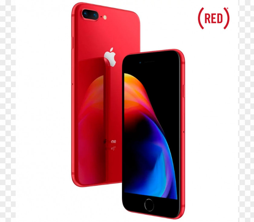 64 GB(PRODUCT) REDUnlockedCDMA/GSM Product RedApple Apple IPhone 8 Plus PNG