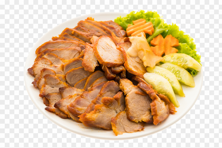 HD Barbecue Pig Roast Chinese Cuisine French Fries Asado PNG