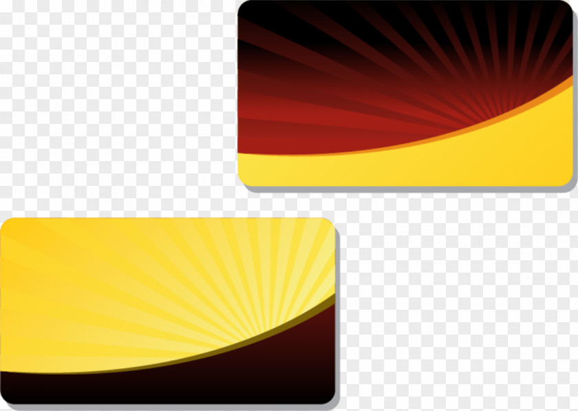 Sunrise Scene Borrow Card Brand Yellow Font PNG