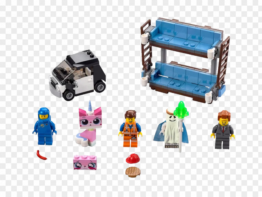 Toy LEGO 70817 Batman & Super Angry Kitty Attack 70818 The Lego Movie Double-Decker Couch Emmet Minifigure PNG