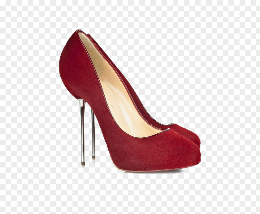 Ultrafine Scrub With Red High Heels Court Shoe Patent Leather Fashion PNG