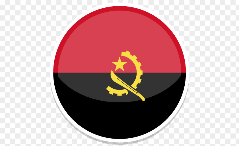 Angola Symbol Circle Font PNG