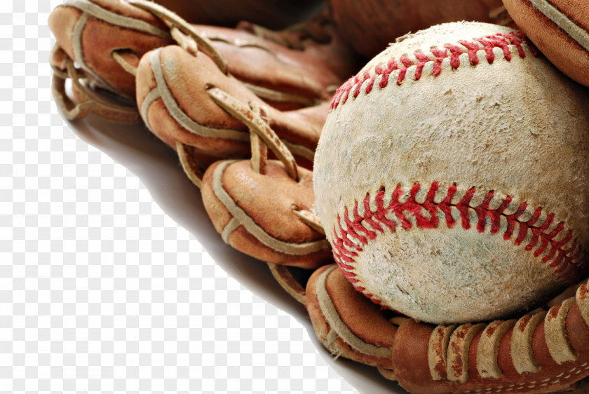 Baseball And Jacket Glove Pitcher Bat PNG