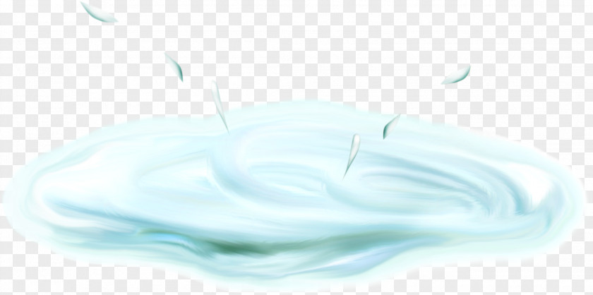 Blue Wave Water Font PNG