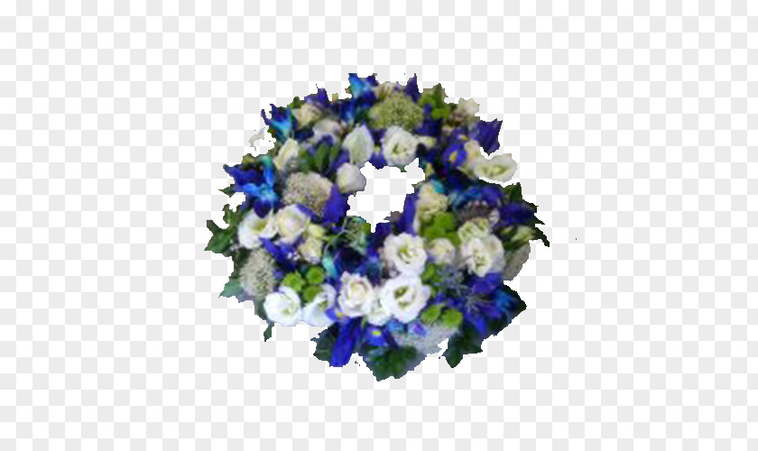 Blue Wreath Hydrangea Cut Flowers Lilac PNG