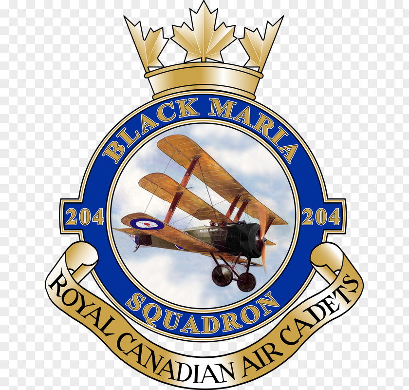 Royal Canadian Air Cadets Cadet League Of Canada 204 Black Maria Squadron PNG