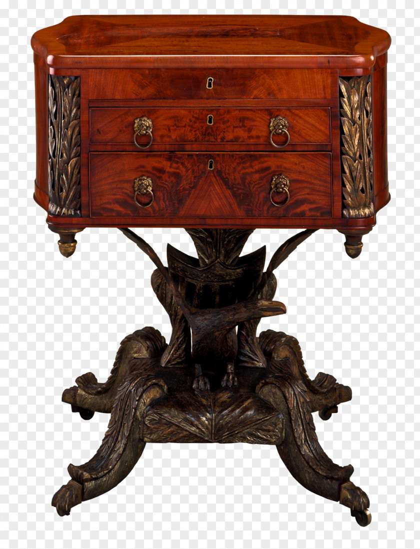 Antique Furniture Table PNG