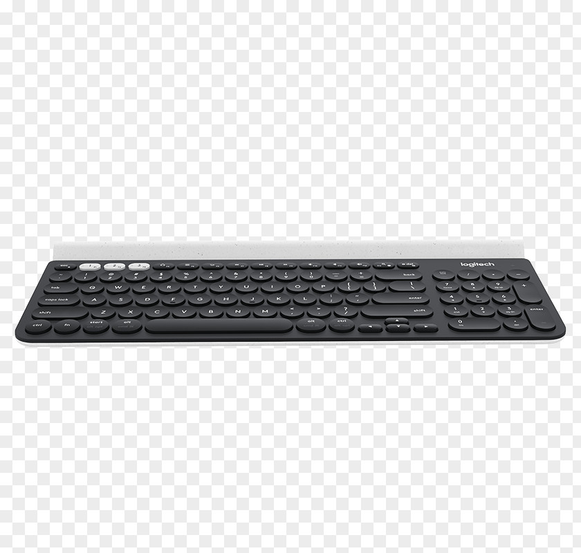 Computer Keyboard Logitech K780 Multi-Device Wireless ACCOMMODATION BT (PAN) (Black) PNG