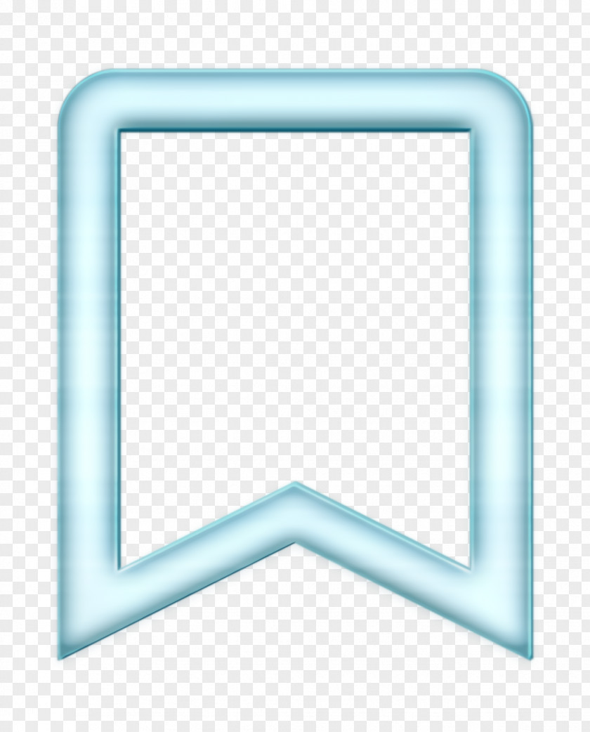 Picture Frame Rectangle Bookmark Icon Outline PNG