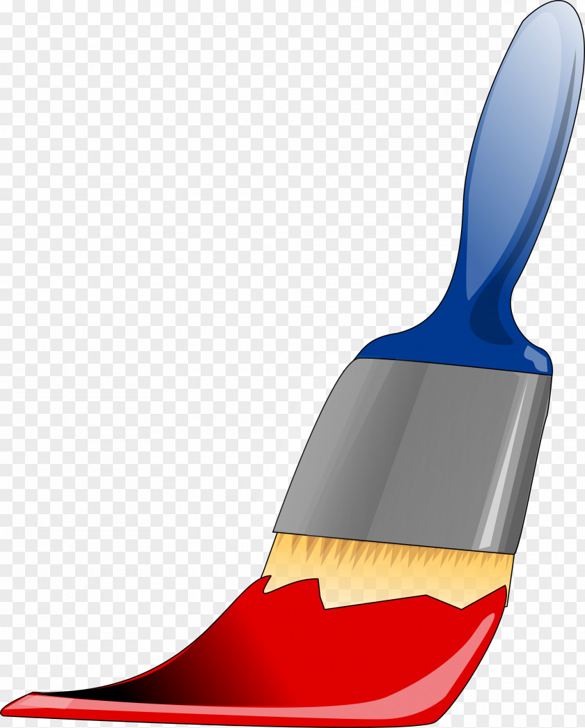 Red Paint Cliparts Paintbrush Clip Art PNG
