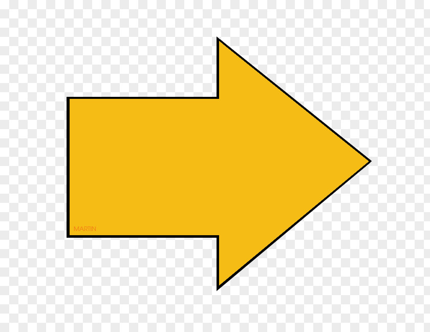 Curved Yellow Arrow Clip Art PNG
