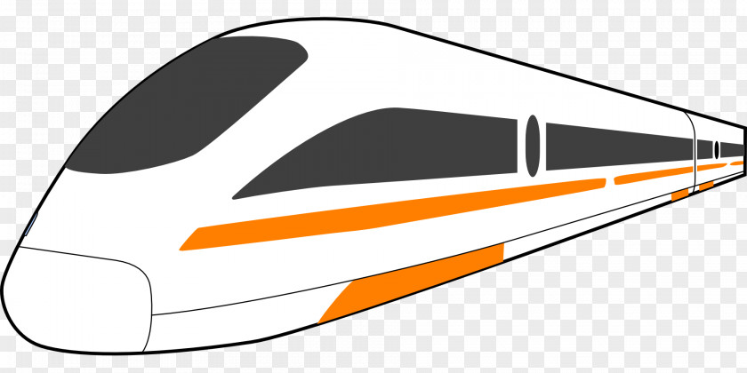 EMU Train Rail Transport Intercity-Express Clip Art PNG