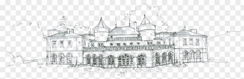 Facade Drawing Building Cartoon PNG