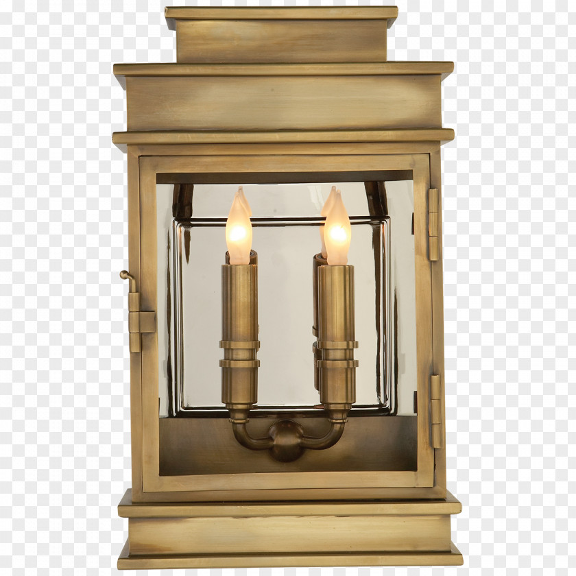 Light Sconce Lighting Brass Wall PNG