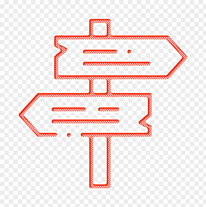 Road Icon Location Signpost PNG