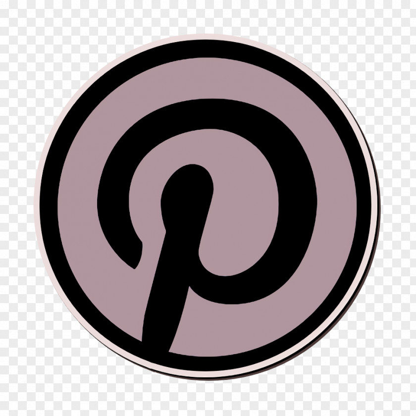 Spiral Number Discover Icon Pinterest PNG