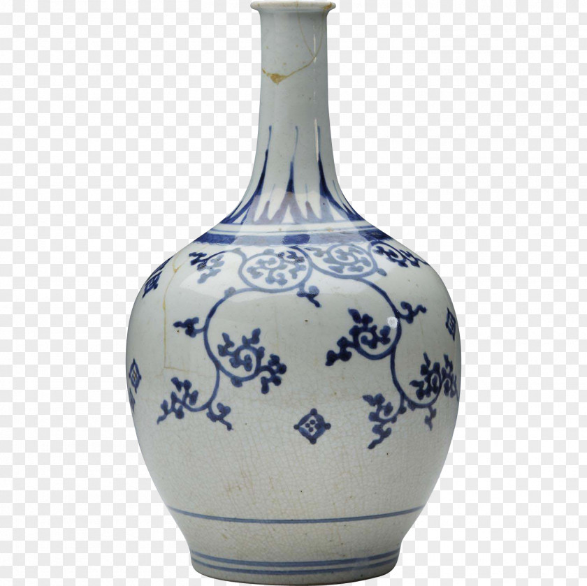Vase Porcelain Blue And White Pottery Imari Ware Chinese Ceramics PNG