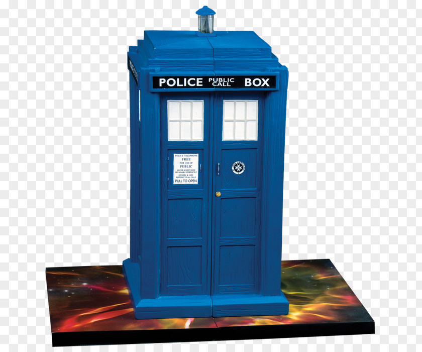Doctor TARDIS Product Design Bookend Collectable PNG