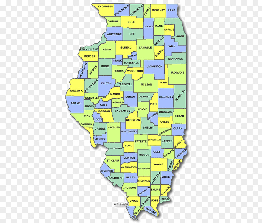 Map St. Clair County, Illinois Woodford Jersey Cook Kane PNG