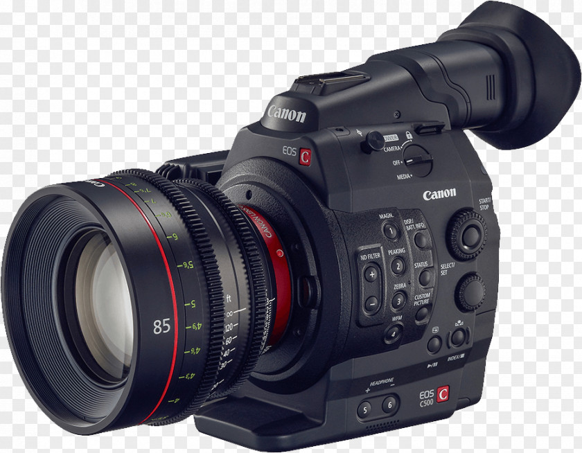 Video Camera Image Canon EOS 5D Mark II EOS-1D C C100 EF Lens Mount C500 PNG