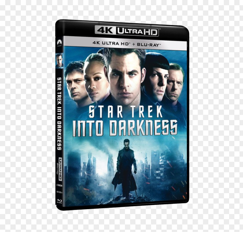 Chris Pine Star Trek Into Darkness Ultra HD Blu-ray Disc James T. Kirk PNG