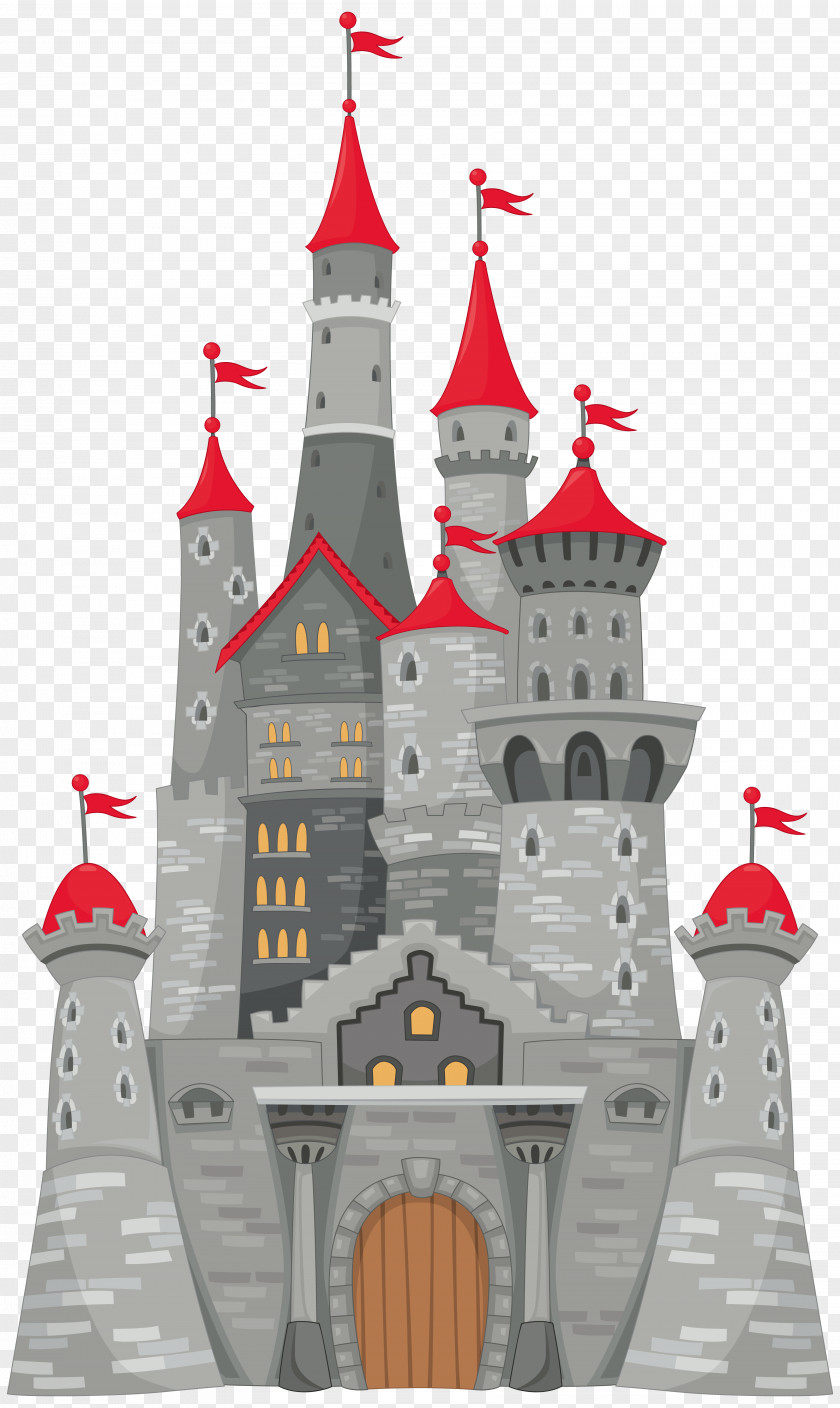 Grey Castle Clipart Image Clip Art PNG