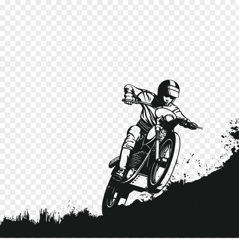 People Riding A Motorcycle PNG