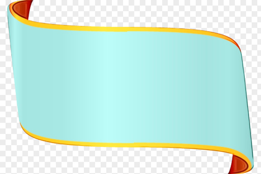 Rectangle Aqua Turquoise Yellow Clip Art Line PNG