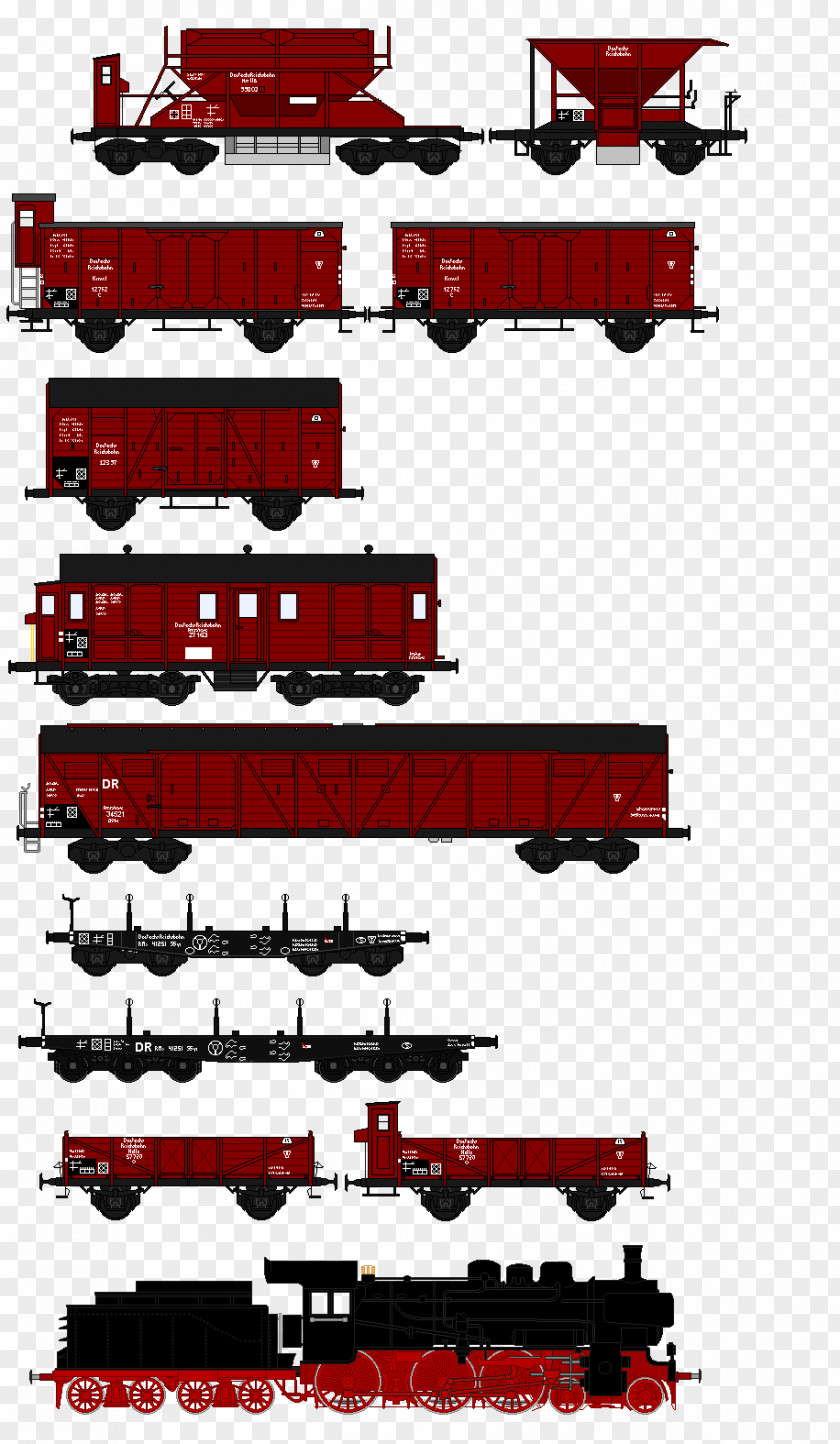 Train Rail Transport Rolling Stock Deutsche Reichsbahn Locomotive PNG