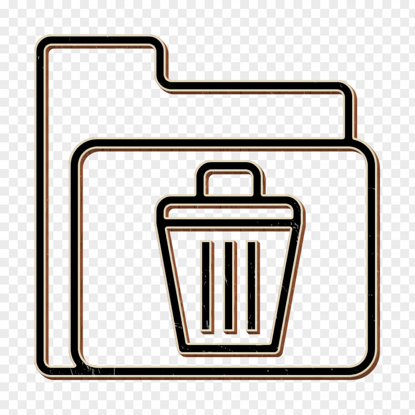 Folder And Document Icon Recycle Bin Trash PNG