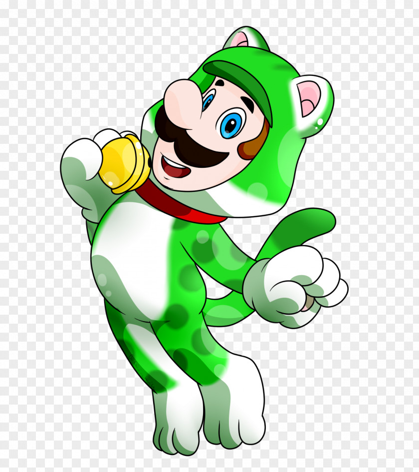 Luigi Cat Syobon Action Super Mario Bros. PNG