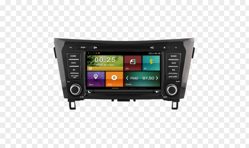 Nissan X-Trail Qashqai Car GPS Navigation Systems PNG