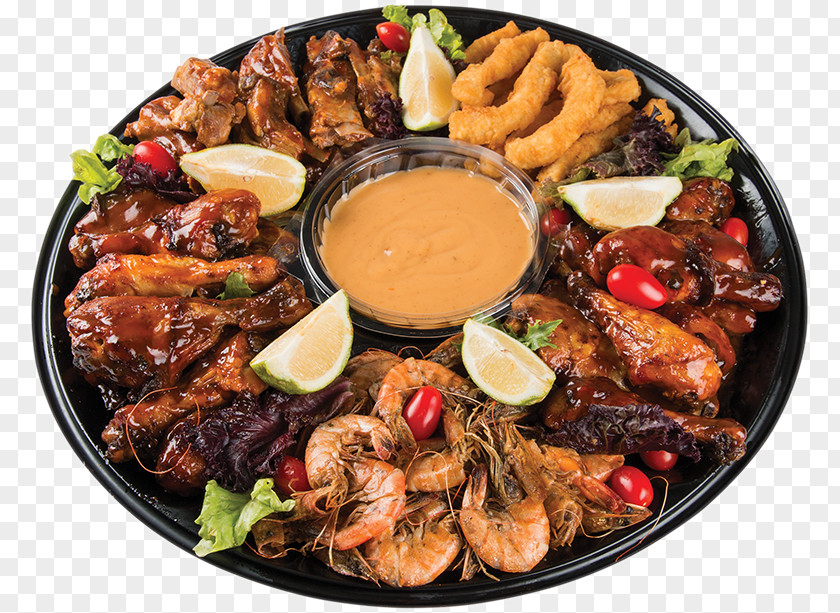 Platter Seafood Mixed Grill Caucasian Cuisine PNG